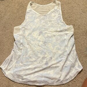 Lululemon Sculpt Tank Top Jasmine White Multi - 8